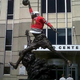 Illustration for article titled Chicago Faces Epidemic Of Jersey-Wearing Statues